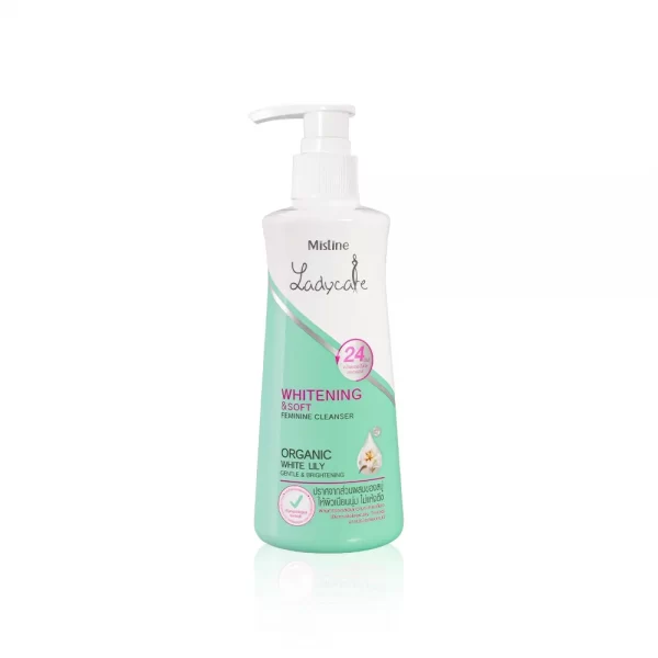 น้ำยาอนามัยเลดี้แคร์ ดูแลจุดซ่อนเร้น ให้จุดซ่อนเร้นสะอาด กระจ่างใส LADYCARE WHITENING & SOFT FEMININE CLEANSER